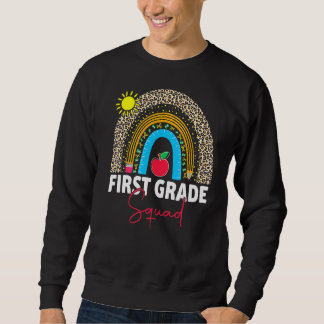 Rainbow Team 1st Grade Squad Teacher G Sweatshirt