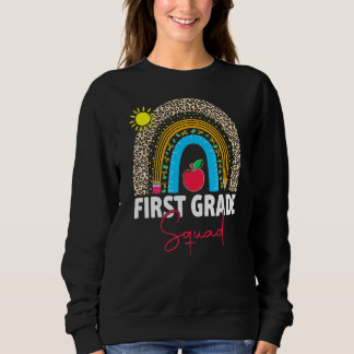 Rainbow Team 1st Grade Squad Teacher G Sweatshirt