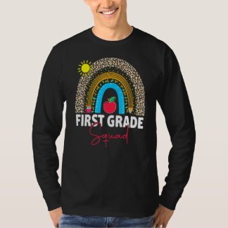 Rainbow Team 1st Grade Squad Teacher G T-Shirt