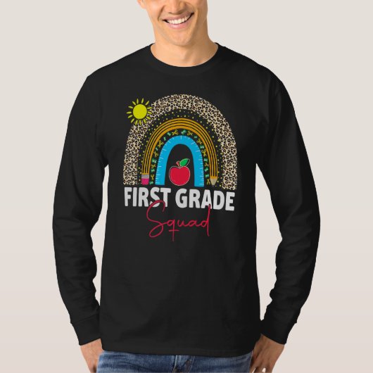 Rainbow Team 1st Grade Squad Teacher G T-Shirt (Vorderseite)