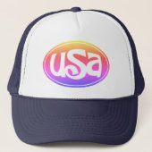 Rainbow Team "USA" Truckerkappe (Vorderseite)
