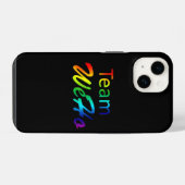 Rainbow Team WeHo iPhone Hülle (Rückseite (Horizontal))