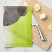 Rainbow Teapot arty tea party Küchentuch (Viertel Falte)