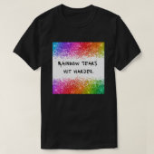 Rainbow Tees Hit Harder T-Shirt | CTFOD-Anweisung (Design vorne)