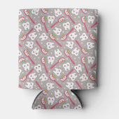 Rainbow Teeth Pattern Dosenkühler (Vorderseite)