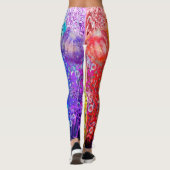 Rainbow Tentacles Leggings (Rückseite)