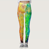 Rainbow Tentacles Leggings (Vorderseite)
