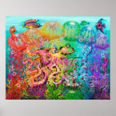 Rainbow Tentacles Poster (Vorne)