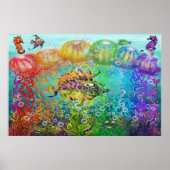 Rainbow Tentacles Poster (Vorne)