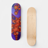 Rainbow Tentacles Skateboard (Vorderseite)