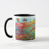 Rainbow Tentacles Tasse (Links)