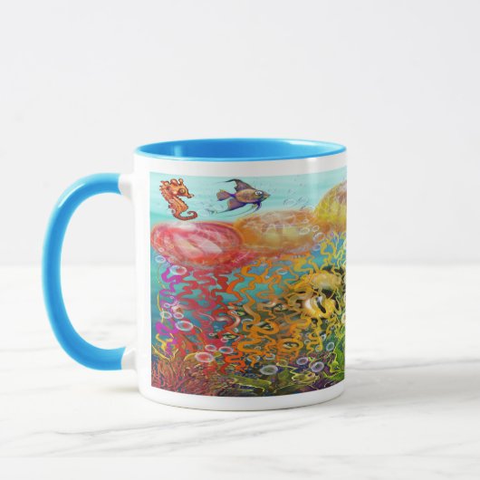 Rainbow Tentacles Tasse (Links)