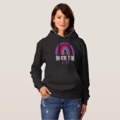 Rainbow-Testtag-Lehrer Hoodie (Vorne ganz)