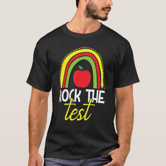 Rainbow-Testtag-Student und T-Shirt (Vorderseite)