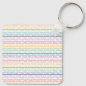 Rainbow Texas, Texas, Texas, Schlüsselanhänger Tex (Rückseite)
