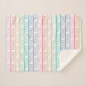 Rainbow Texas, Texas, Texas Sherpadecke (Vorderseite (Horizontal))