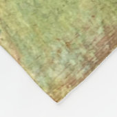 Rainbow Textural Abstrakt Fleecedecke (Ecke)