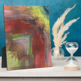 Rainbow Textural Abstrakt Fotoplatte