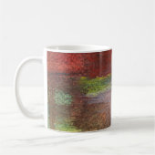 Rainbow Textural Abstrakt Kaffeetasse (Links)