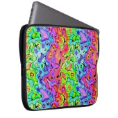 Rainbow Texture Laptopschutzhülle (Vorne Rechts)