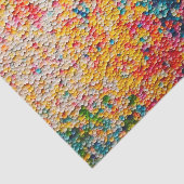 Rainbow Texture Mosaik Seidenpapier (Ausschnitt)