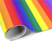 Rainbow Themed Gay Pride Colorful Geschenkpapier (Rolleneckpunkt)