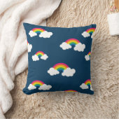 Rainbow Throw Kissen (Decke)