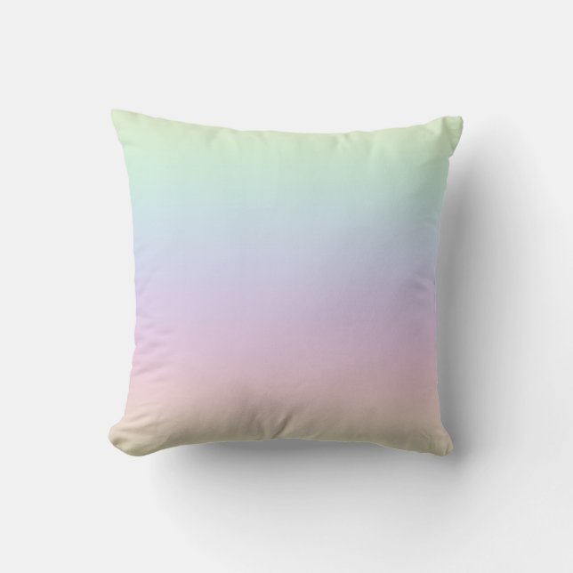 Rainbow Throw Kissen (Vorderseite)