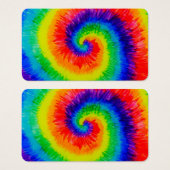 Rainbow Tie-Dye Alcohol Ink (Vorne & Hinten)