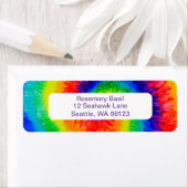 Rainbow Tie-Dye Alcohol Ink (Insitu)