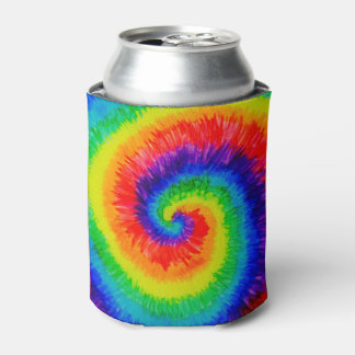 Rainbow Tie-Dye Alcohol Ink Dosenkühler