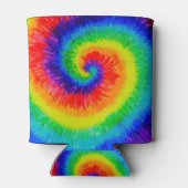 Rainbow Tie-Dye Alcohol Ink Dosenkühler (Rückseite)