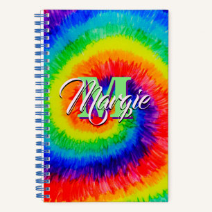 Rainbow Tie-Dye Alcohol Ink Notizblock