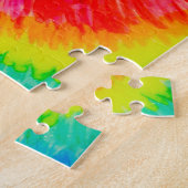 Rainbow Tie-Dye Alcohol Ink Puzzle (Seite)