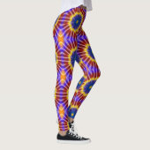 Rainbow Tie Dye Kaleidoscope Leggings (Rechts)