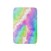 Rainbow Tie Dye Party Badematte (Vorderseite Vertikal)