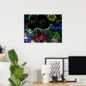 Rainbow Tiger Poster (Heimbüro)