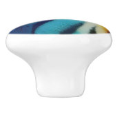 Rainbow Tiger Streifen Keramik Pull Keramikknauf (Seitenansicht)