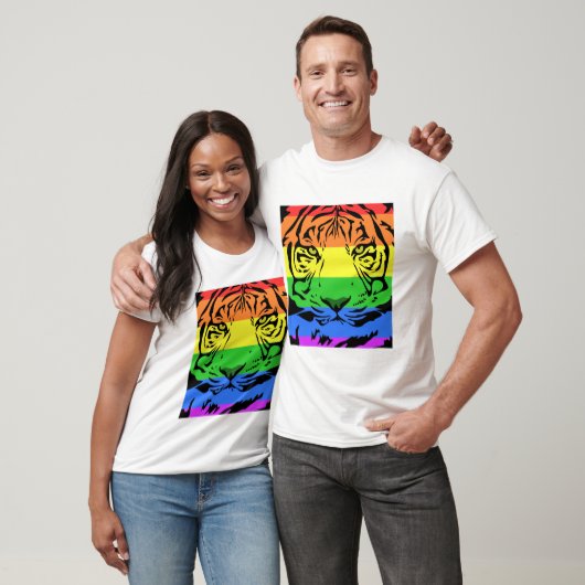 Rainbow Tiger T-Shirt (Unisex)