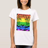 Rainbow Tiger T-Shirt (Vorderseite)
