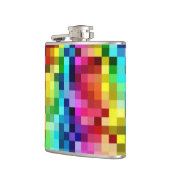 Rainbow Tiles Flachmann (Links)
