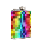 Rainbow Tiles Flachmann (Rechts)