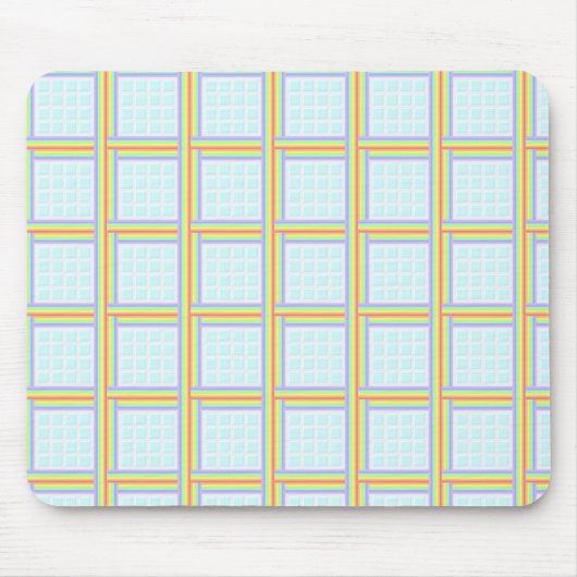 Rainbow Tiles Mousepad (Vorne)