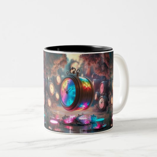 Rainbow Time Tee Party Tasse (VorderseiteRechts)