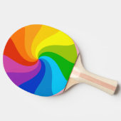 Rainbow Tischtennis Schläger (Seitenansicht)
