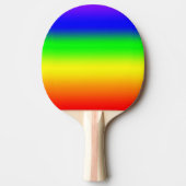 Rainbow Tischtennis Schläger (Vorderseite)