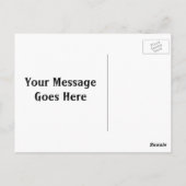 Rainbow Toothbrushs Postkarte (Rückseite)