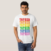Rainbow Topher T-Shirt (Vorne ganz)