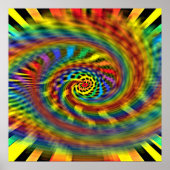 Rainbow Tornado Poster (Vorne)