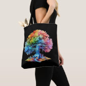 Rainbow-Totbeutel Tasche (Von Nahem)